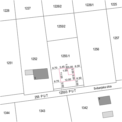 Geodetski projekt-iskolčenje